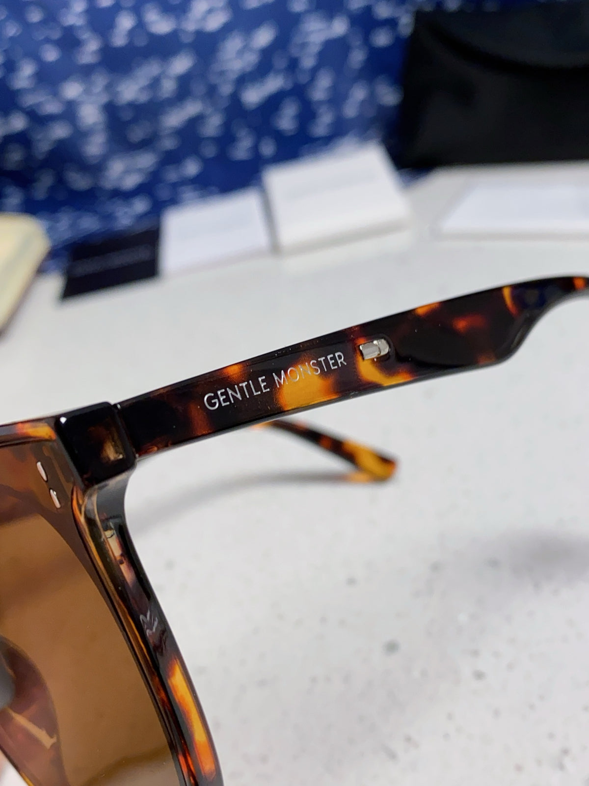 Gentle Monster ROSY Square Brown Lens Sunglasses for Men & Women - 998486 - detail image 7