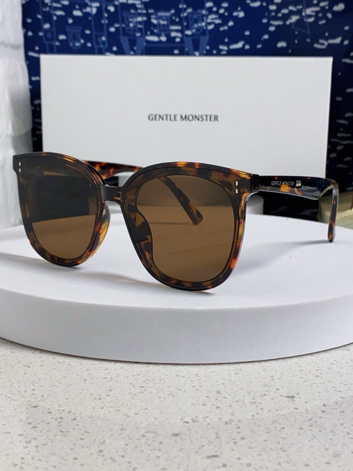 Gentle Monster ROSY Square Brown Lens Sunglasses for Men & Women