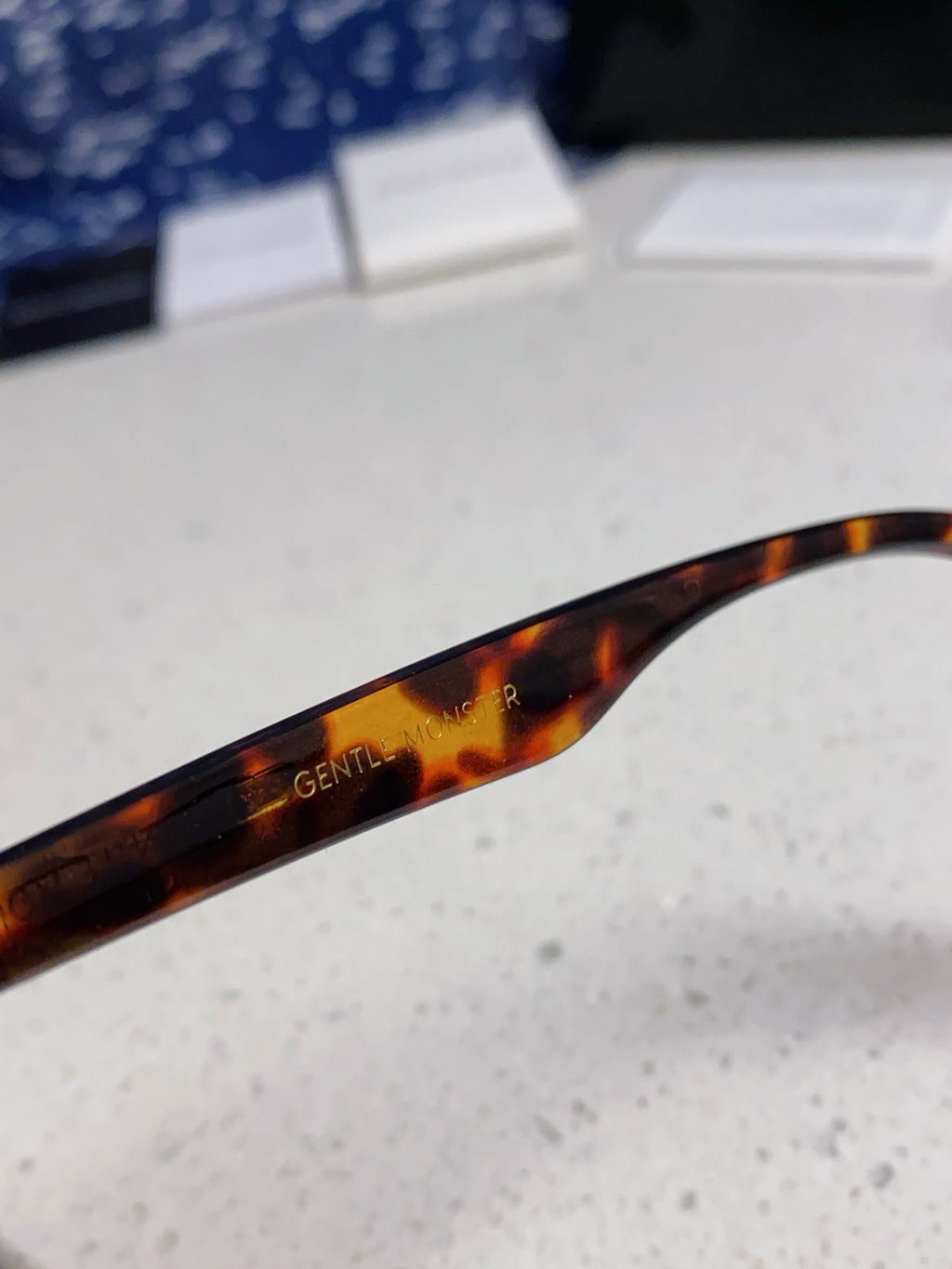Gentle Monster ROSY Square Brown Lens Sunglasses for Men & Women - detail image 8