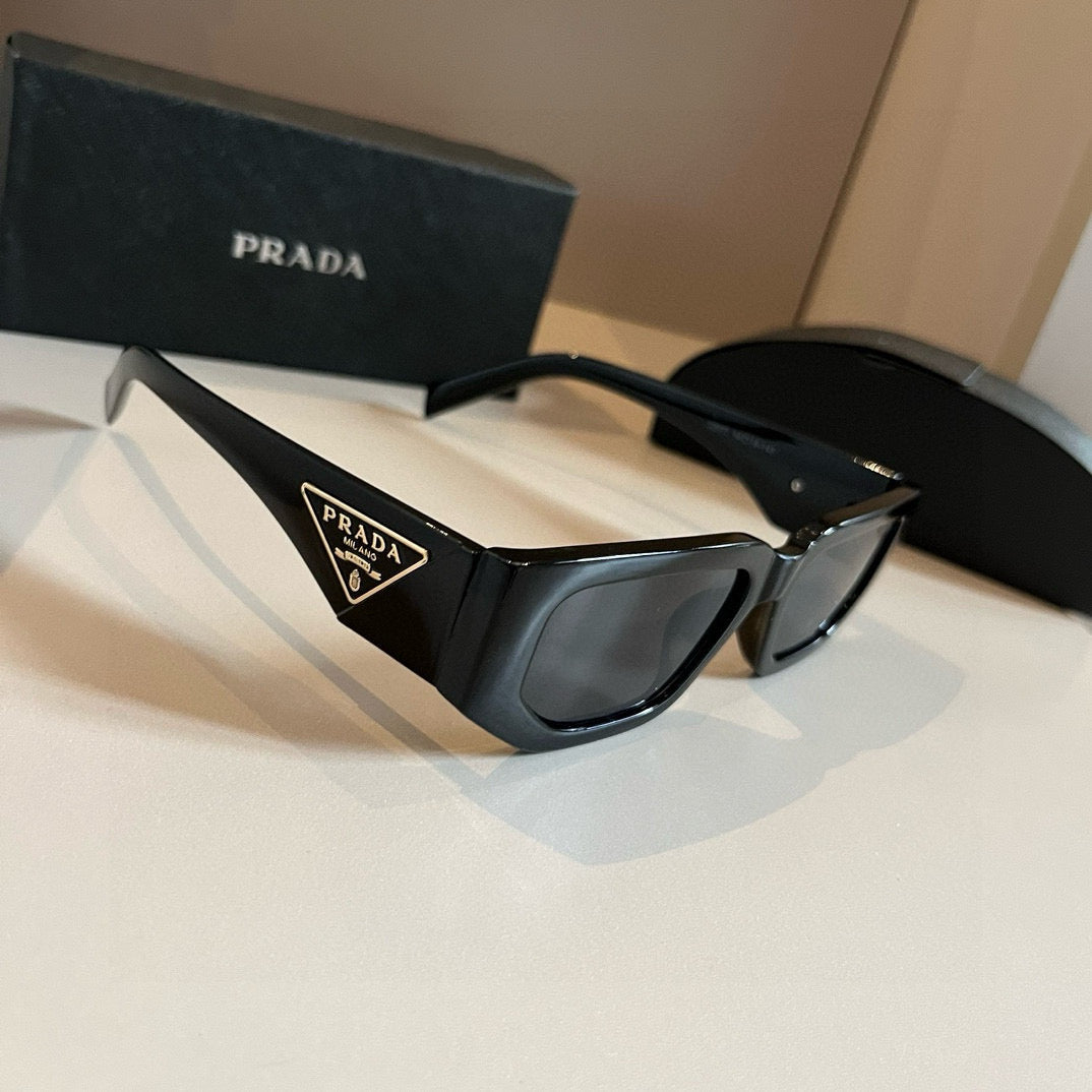 Prada Fashion Black Lens Sunglasses for Men & Women - 432132
