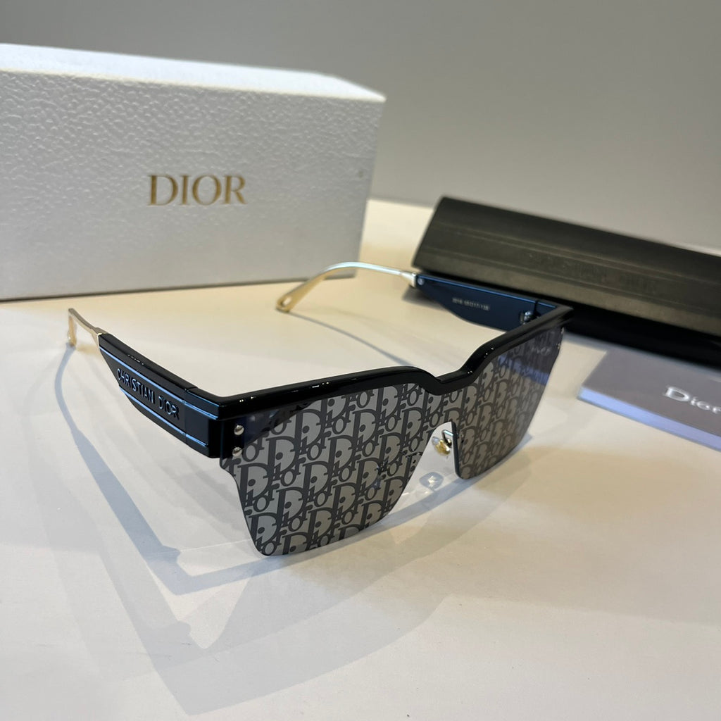 Dior Fashion Black Lens Sunglasses for Men & Women - 431769