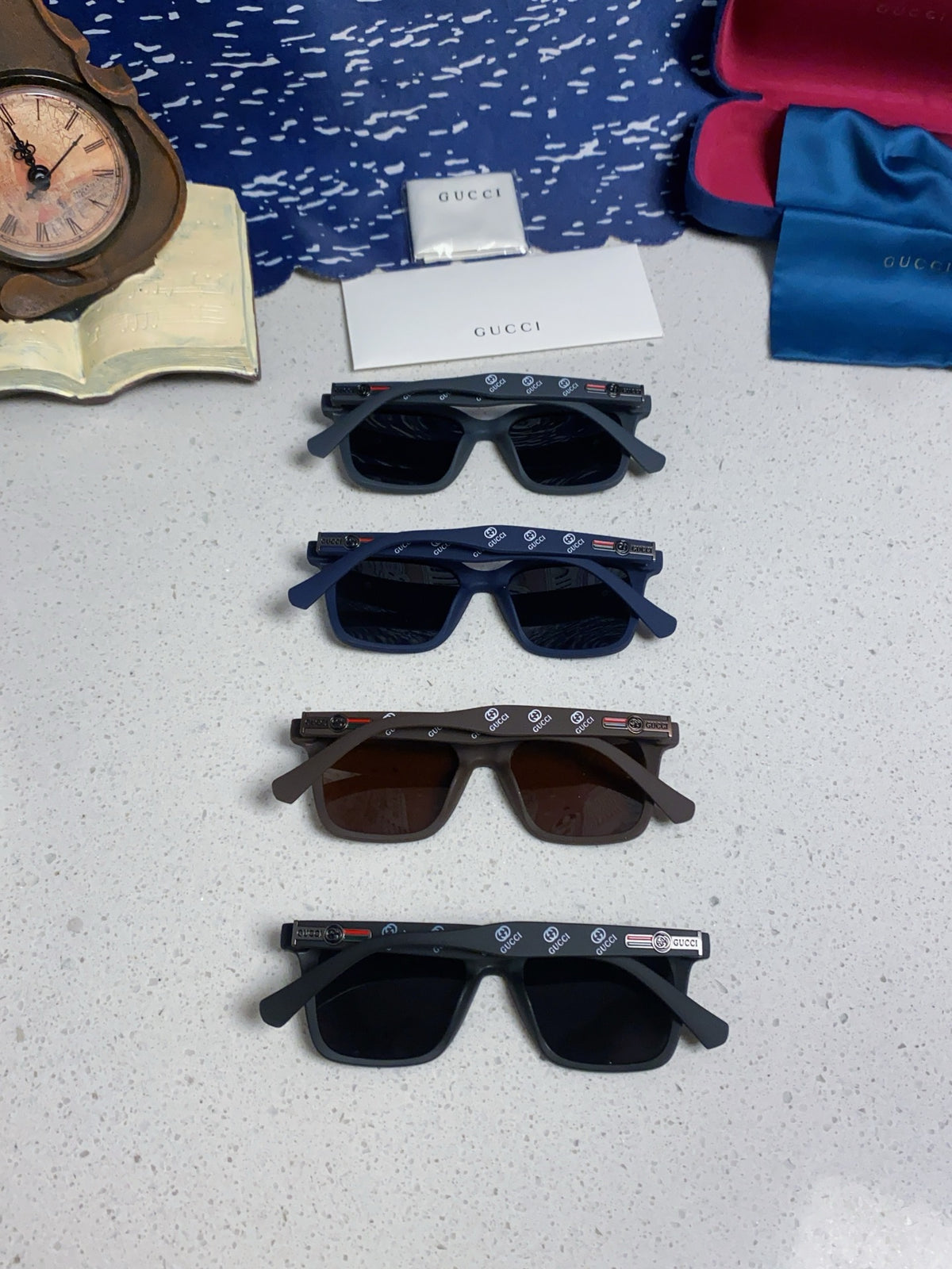 Gucci Polarized Fashion Brown Lens Sunglasses for Men & Women - 132233 - detail image 11