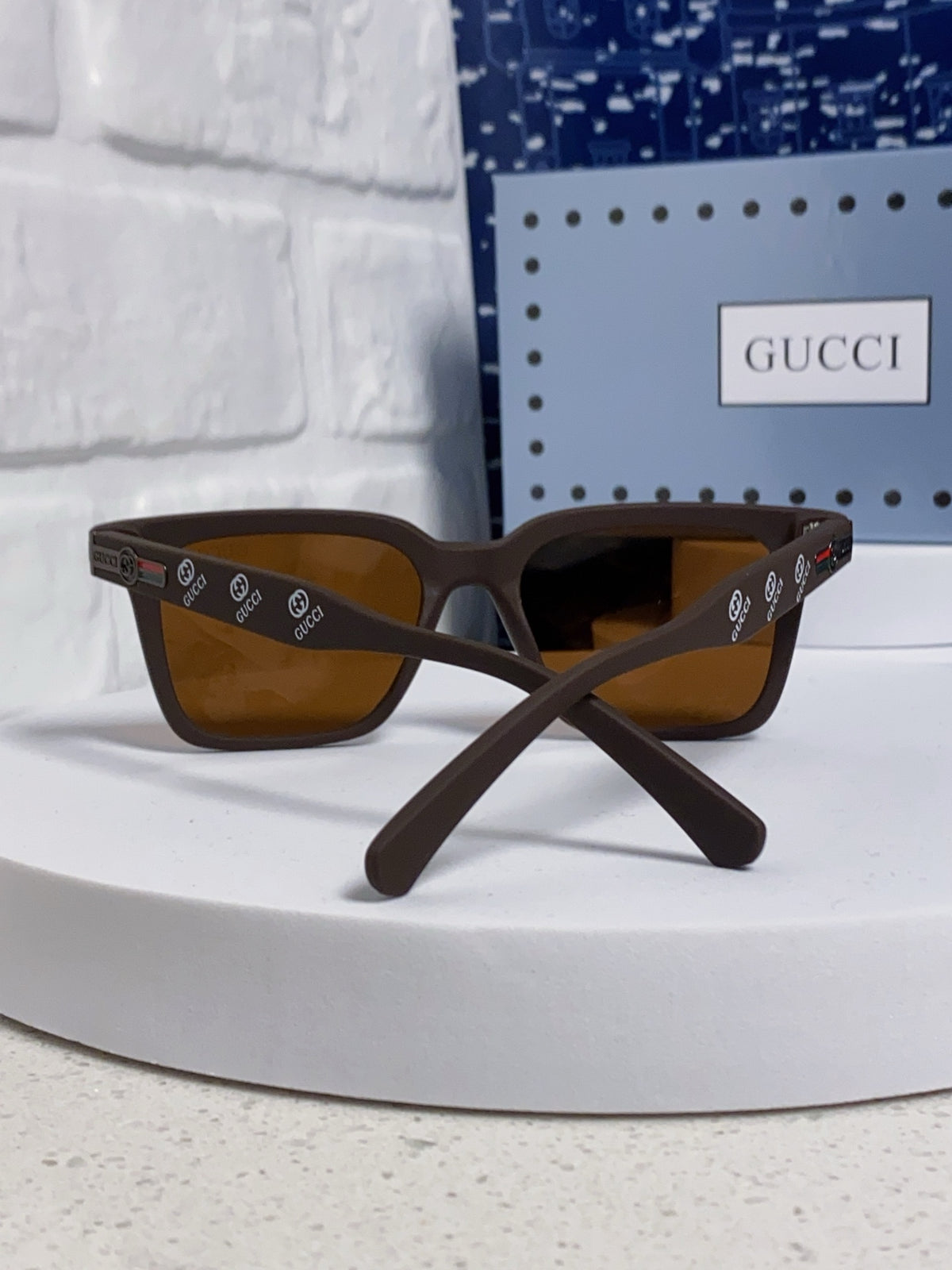 Gucci Polarized Fashion Brown Lens Sunglasses for Men & Women - 132233 - detail image 3