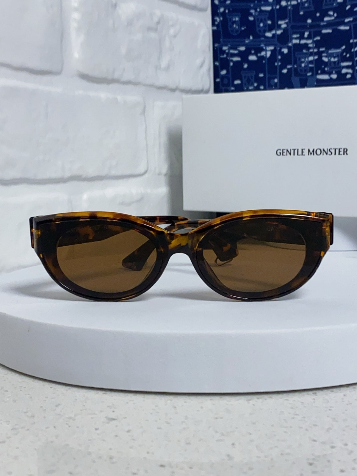 Gentle Monster GW003 Cat-Eye Brown Lens Sunglasses for Men & Women - detail image 2