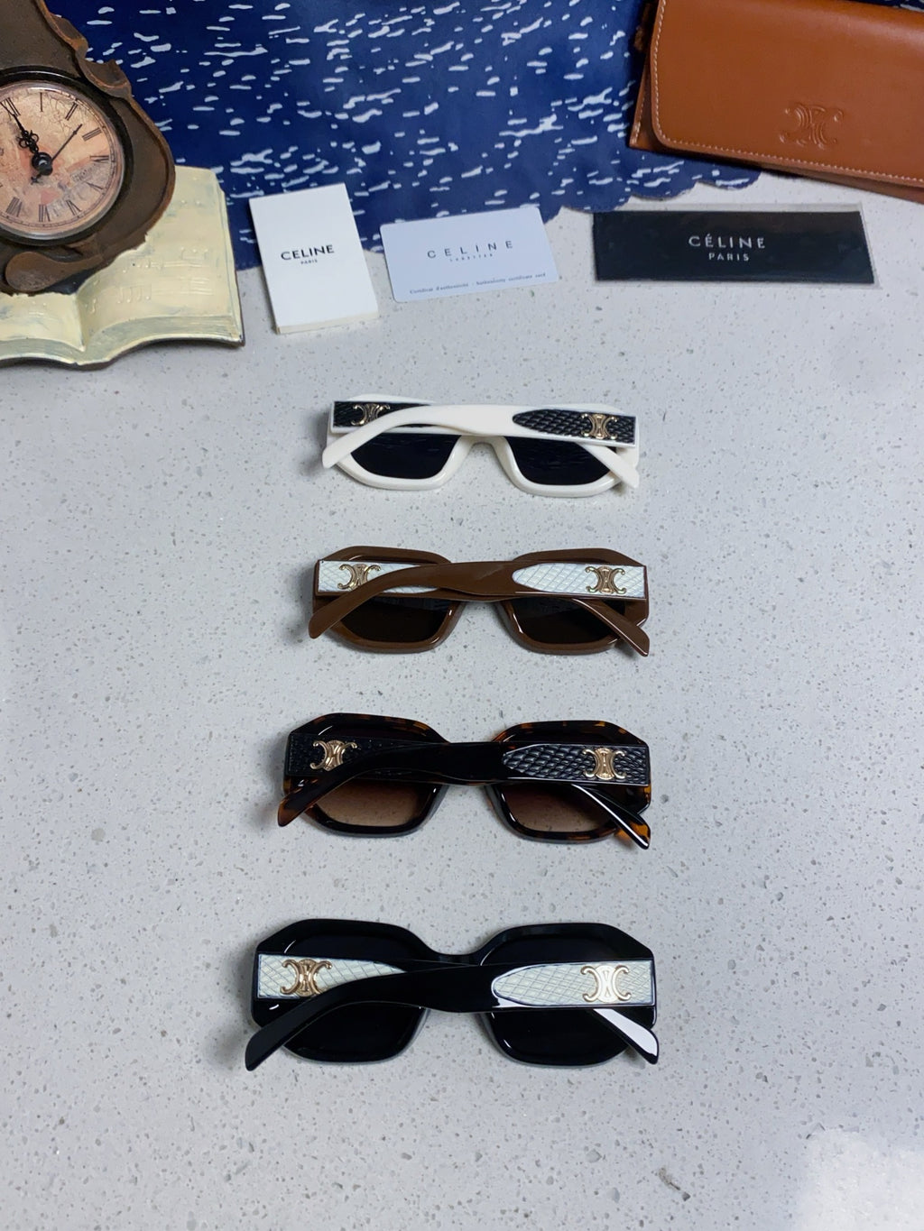 Celine Fashion Black Lens Sunglasses for Women - 382512 - detail image 11