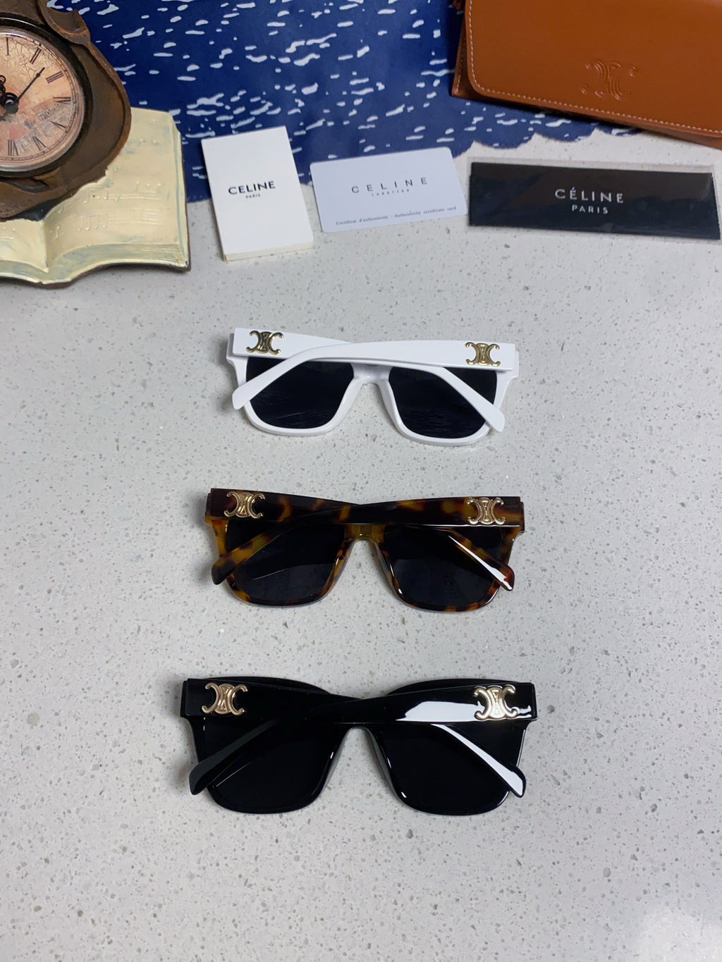 Celine Cat-Eye Pink Lens Sunglasses for Men & Women - detail image 9