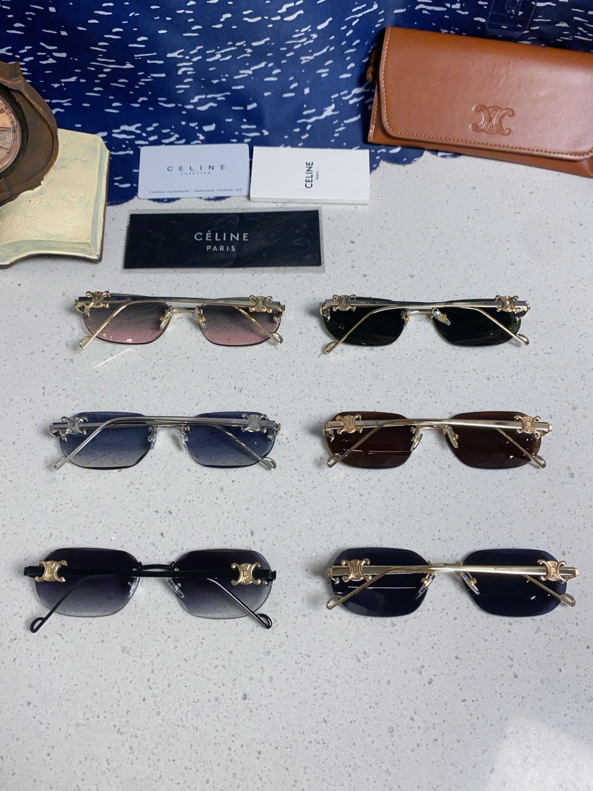 Celine Fashion Brown Lens Sunglasses for Men & Women - 398824 - detail image 11