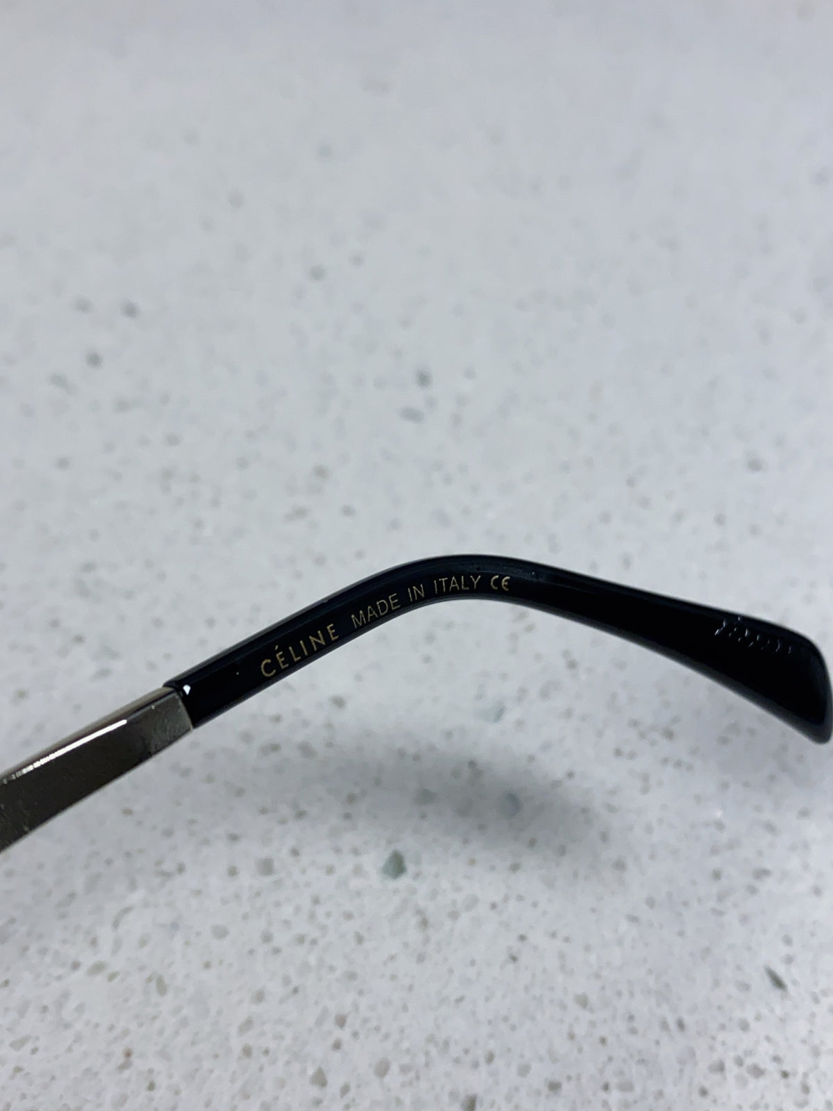 Celine Metal Round Blue Lens Sunglasses for Men & Women - detail image 8