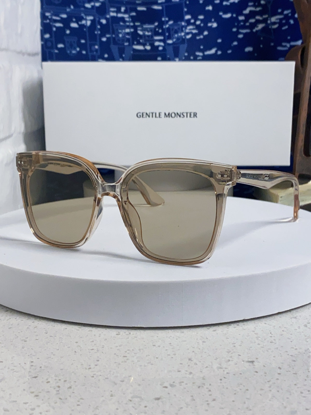Gentle Monster LOCELL Polarized Oversized Gray Lens Sunglasses for Men & Women
