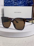 Gentle Monster LOCELL Polarized Oversized Black Lens Sunglasses - 449989