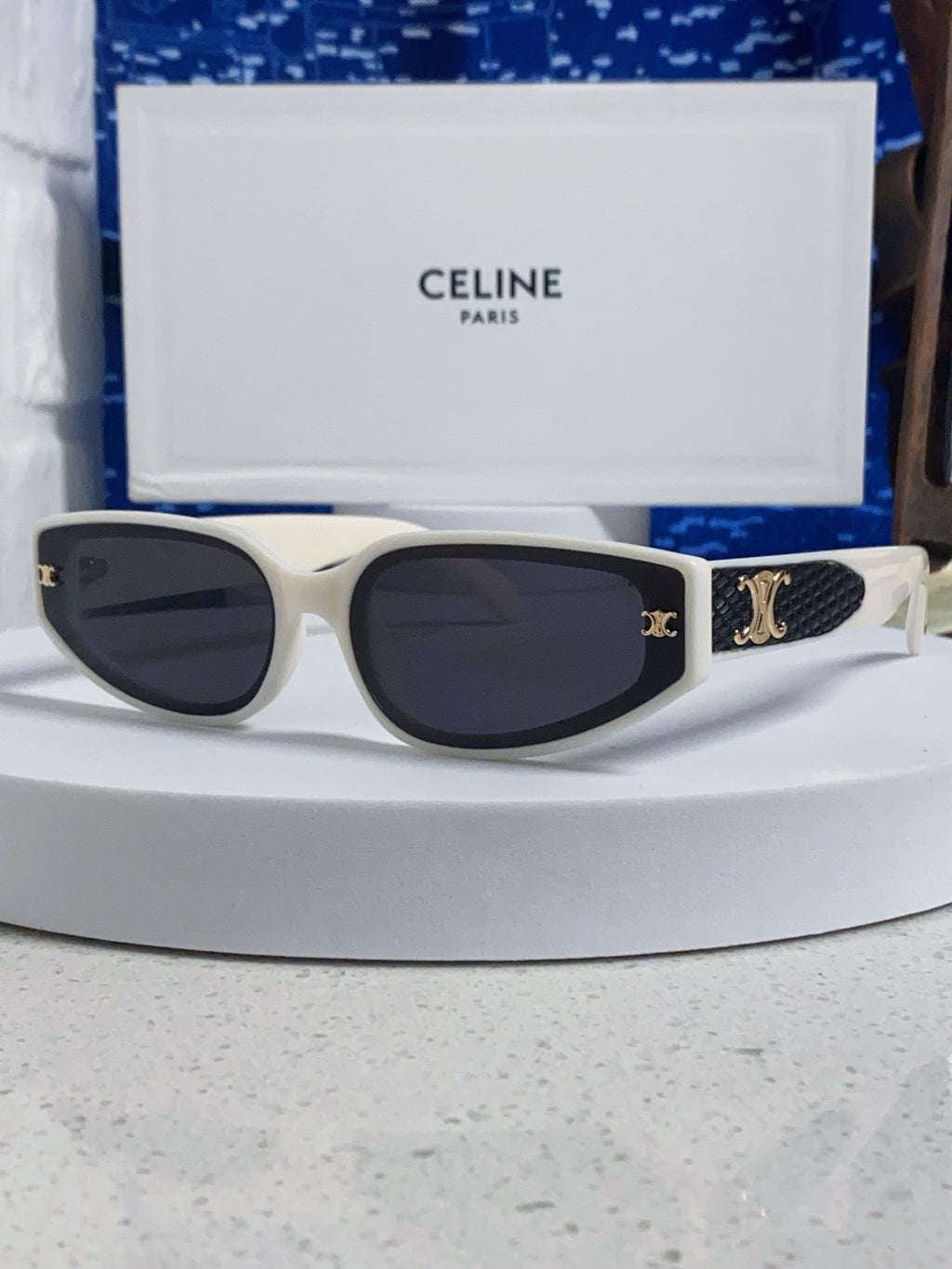 Celine Cat-Eye Gray Lens Sunglasses for Men & Women - 867147