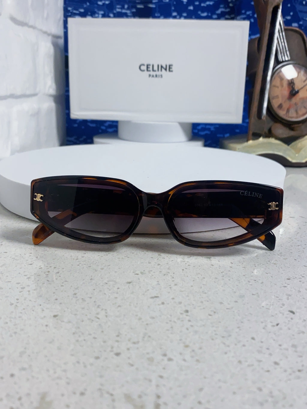 Celine Cat-Eye Gray Lens Sunglasses for Men & Women - 415616 - detail image 9