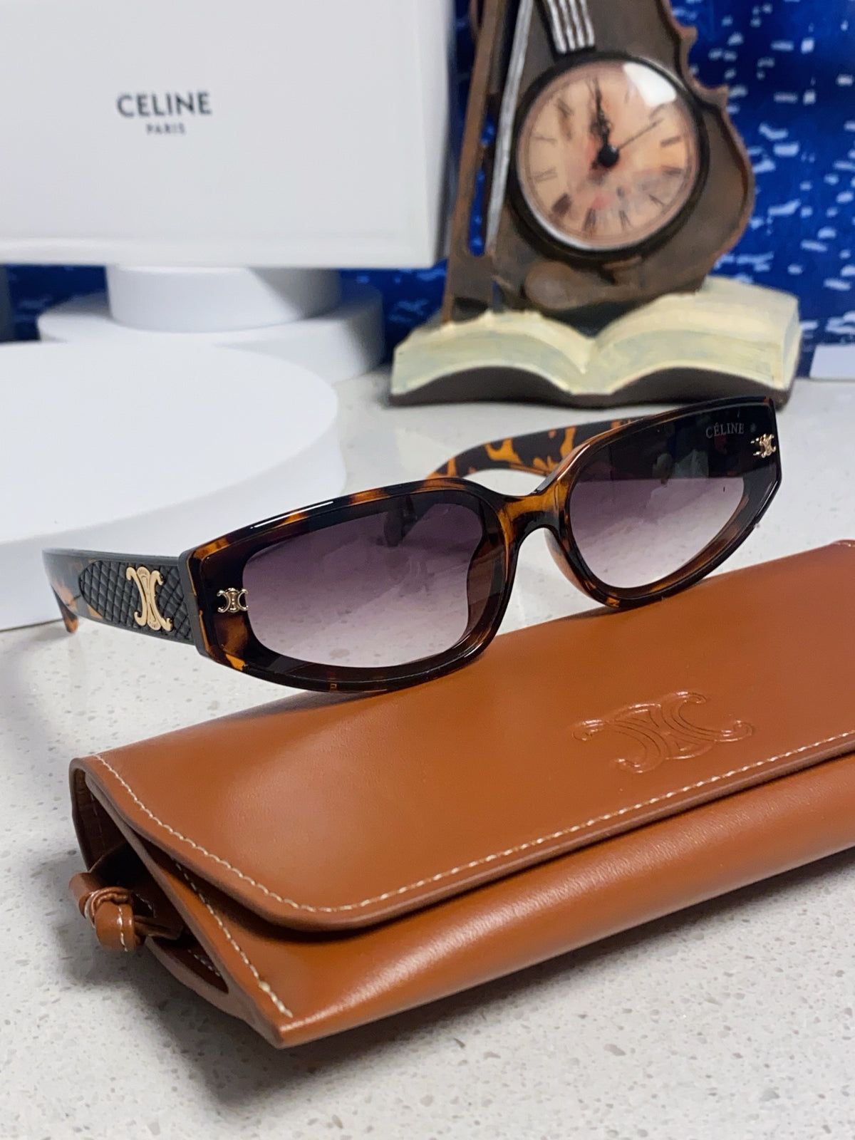 Celine Cat-Eye Gray Lens Sunglasses for Men & Women - 415616 - detail image 10