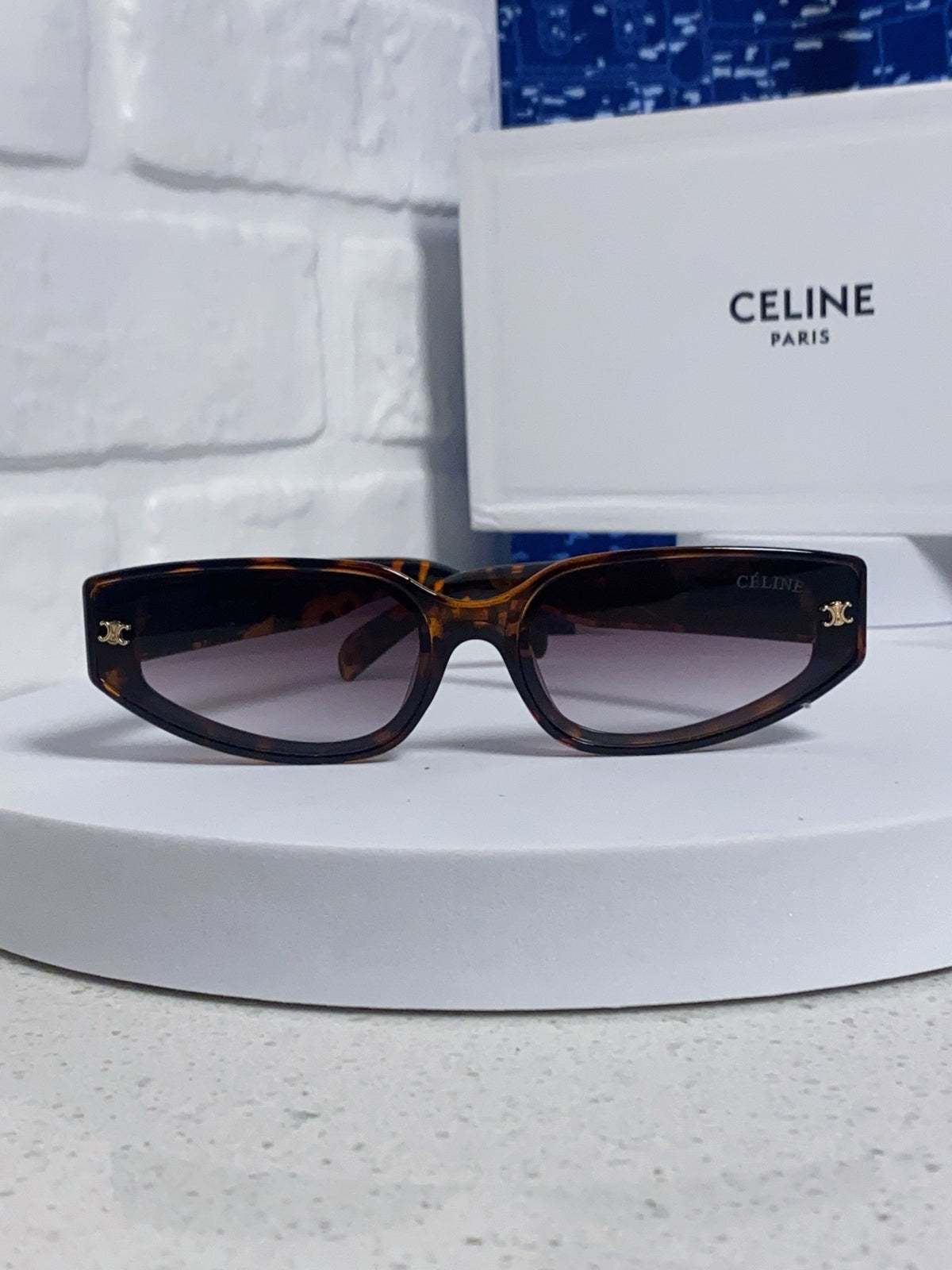 Celine Cat-Eye Gray Lens Sunglasses for Men & Women - 867148 - detail image 2
