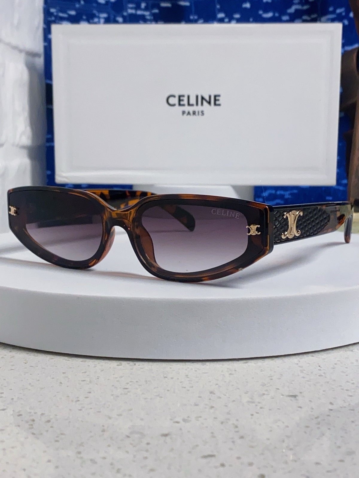 Celine Cat-Eye Gray Lens Sunglasses for Men & Women - 867148