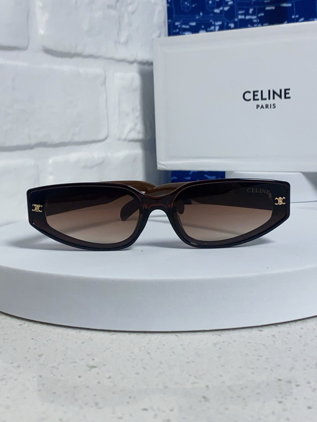 Celine Cat-Eye Red Lens Sunglasses for Men & Women - 867149 - detail image 2