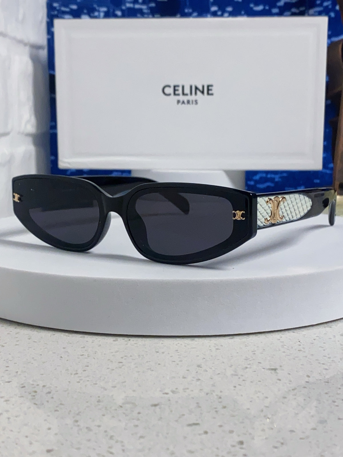 Celine Cat-Eye Silver Lens Sunglasses for Men & Women - 867150