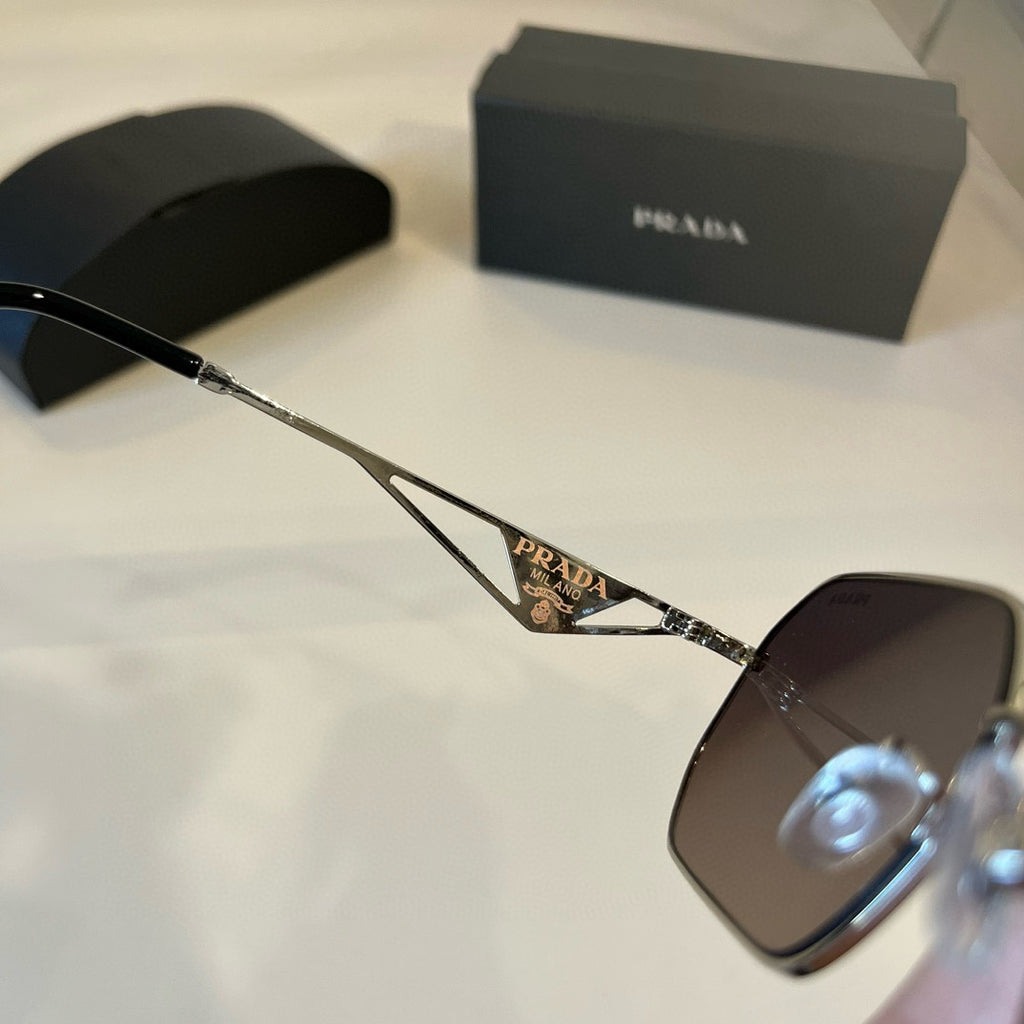 Prada Fashion Brown Lens Sunglasses for Men - 465616 - detail image 7