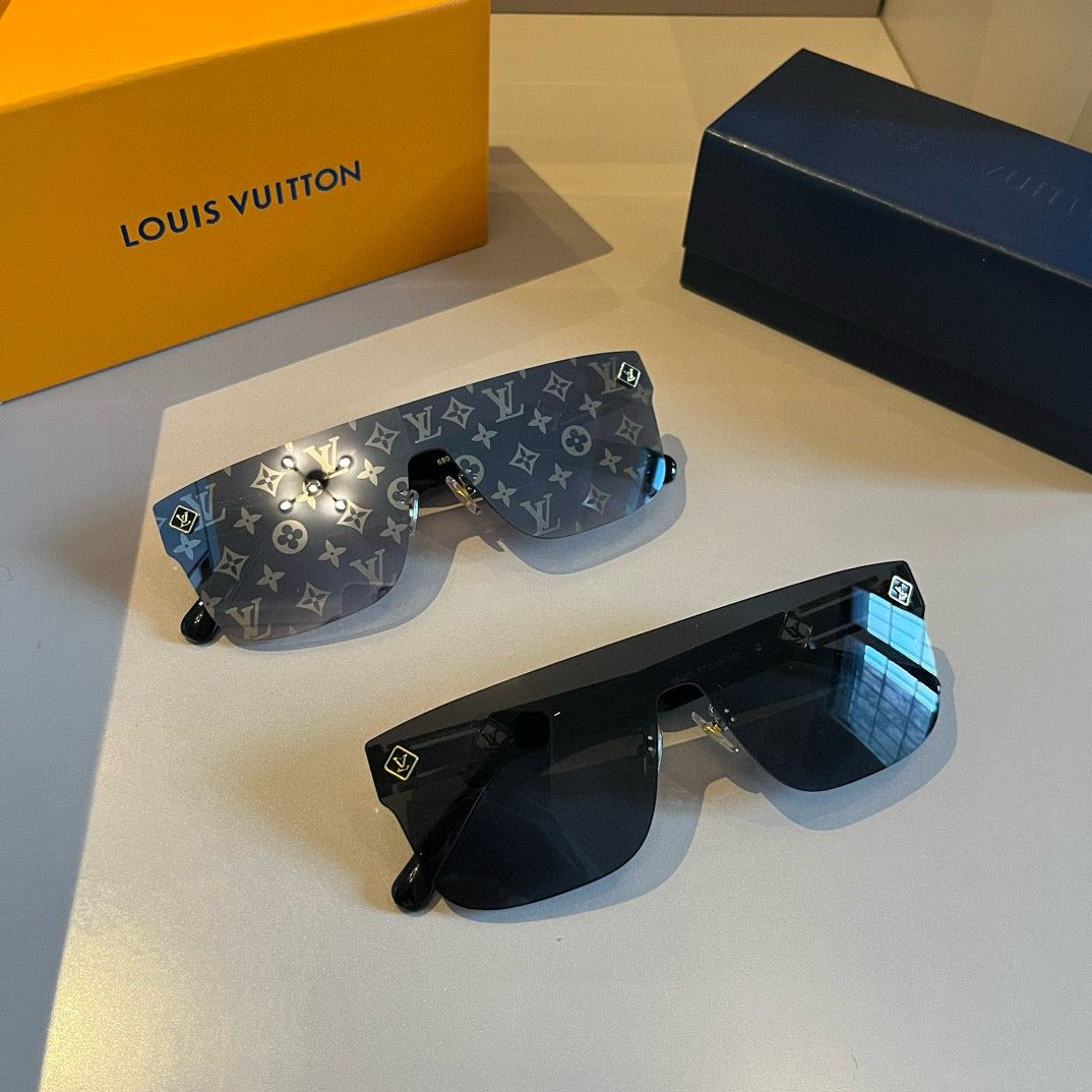 Louis Vuitton Metal Aviator Gold Lens Sunglasses for Men & Women - 464675 - detail image 11