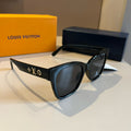 Louis Vuitton Metal Fashion Gold Lens Sunglasses for Men & Women - 464735