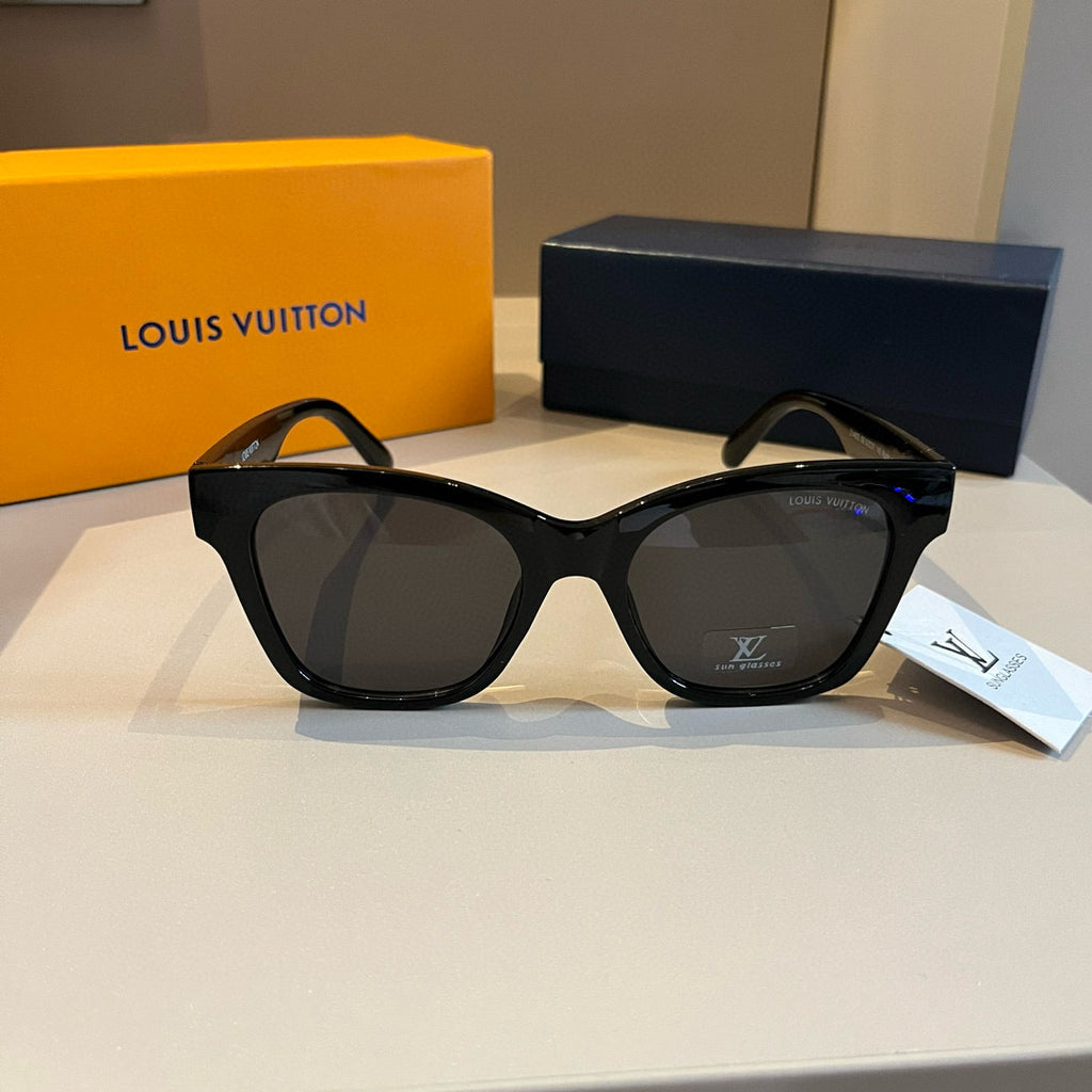 Louis Vuitton Metal Fashion Gold Lens Sunglasses for Men & Women - detail image 10