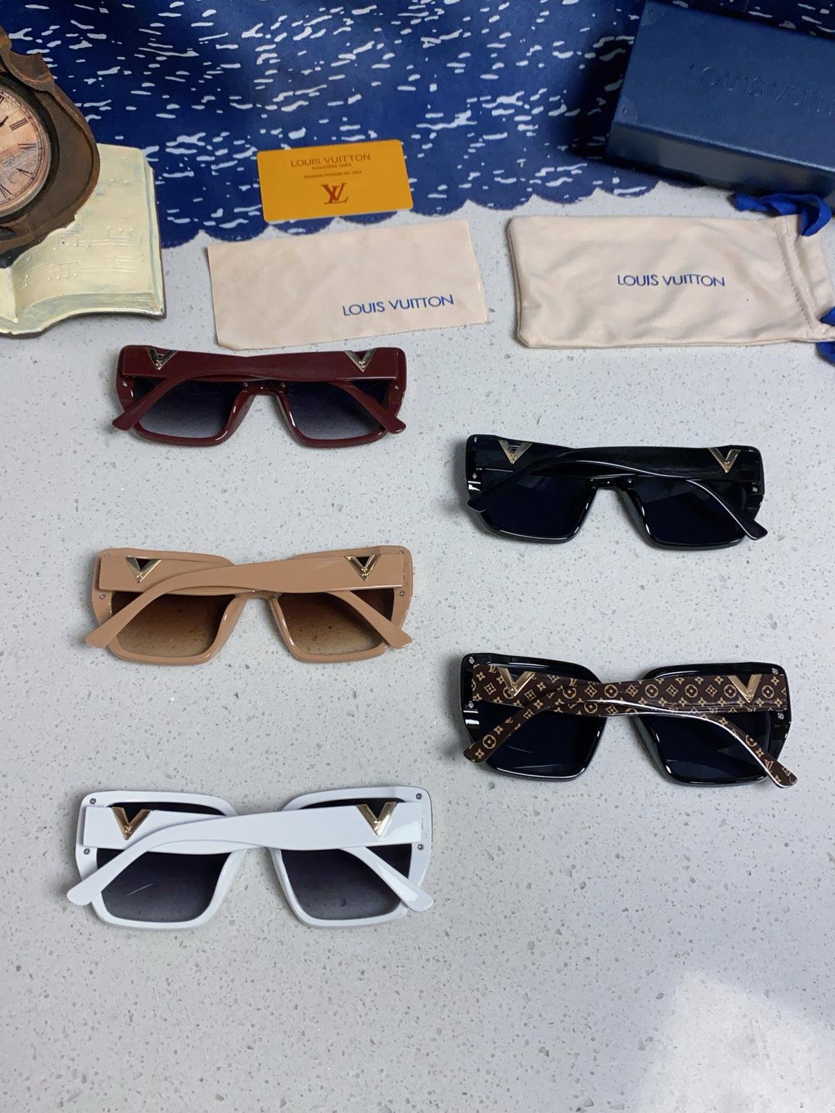 Louis Vuitton Fashion Brown Lens Sunglasses for Women - detail image 11