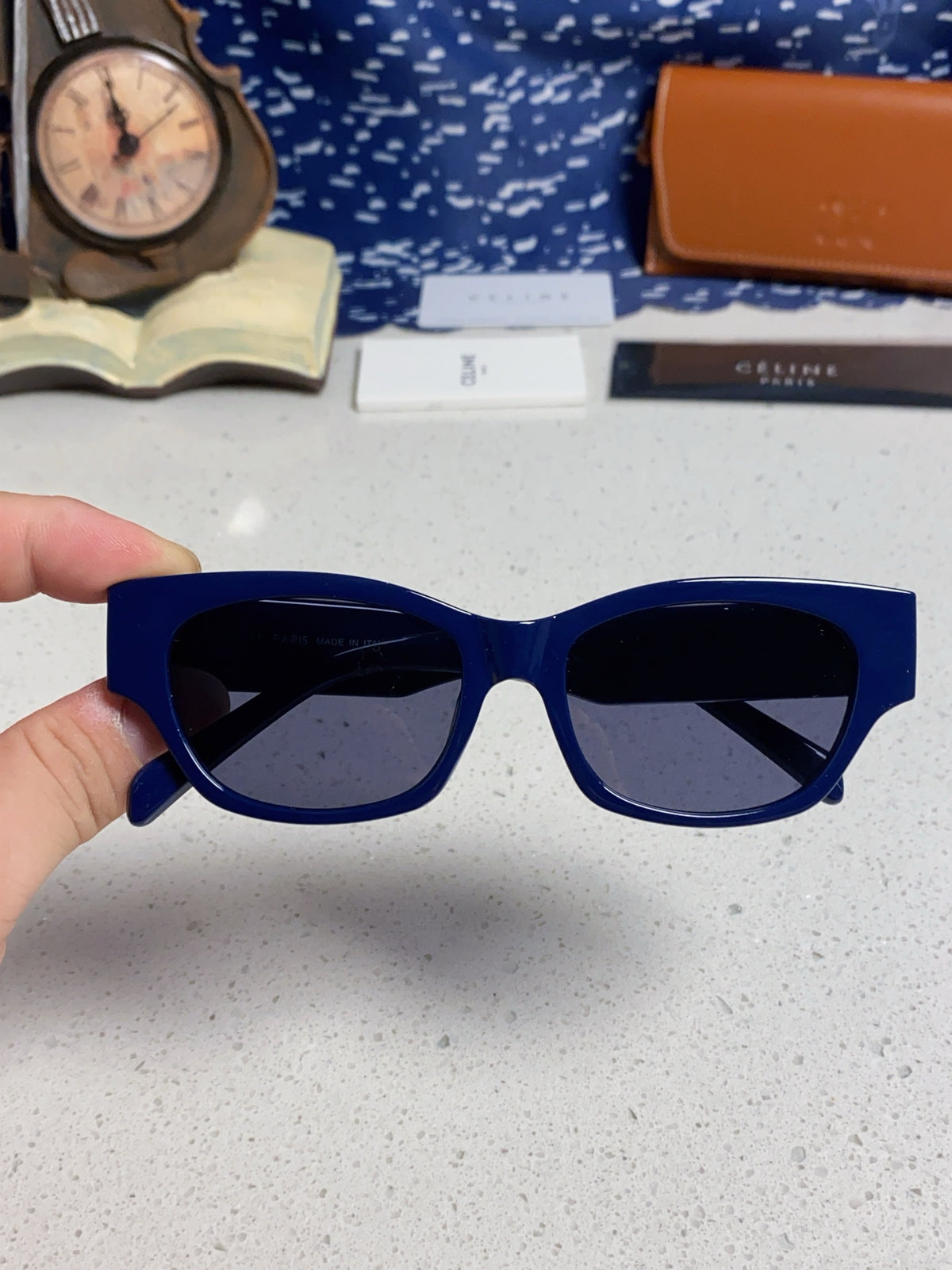 Celine Fashion Blue Lens Sunglasses for Men & Women - 431990 - detail image 4