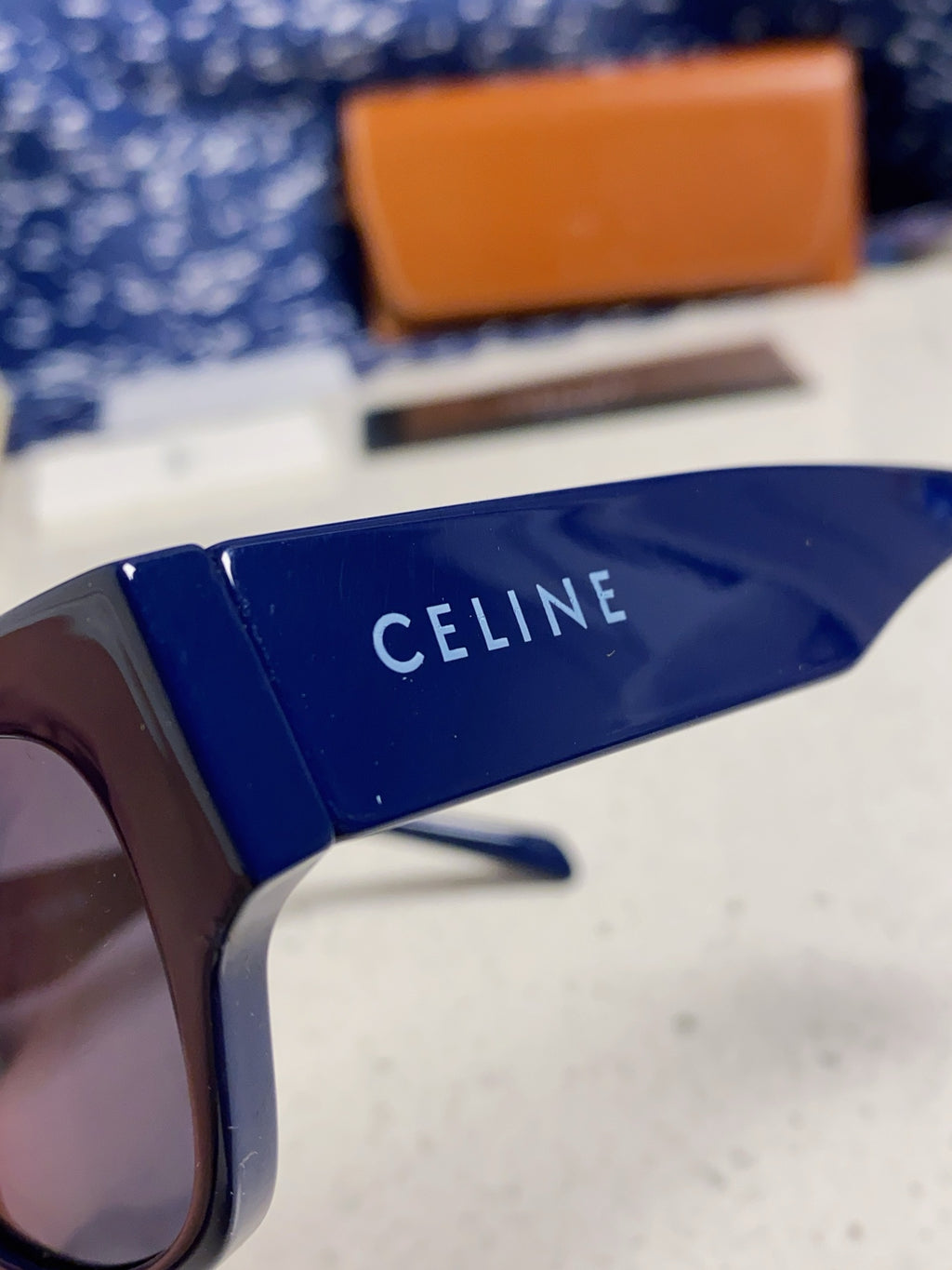 Celine Fashion Blue Lens Sunglasses for Men & Women - 431990 - detail image 7