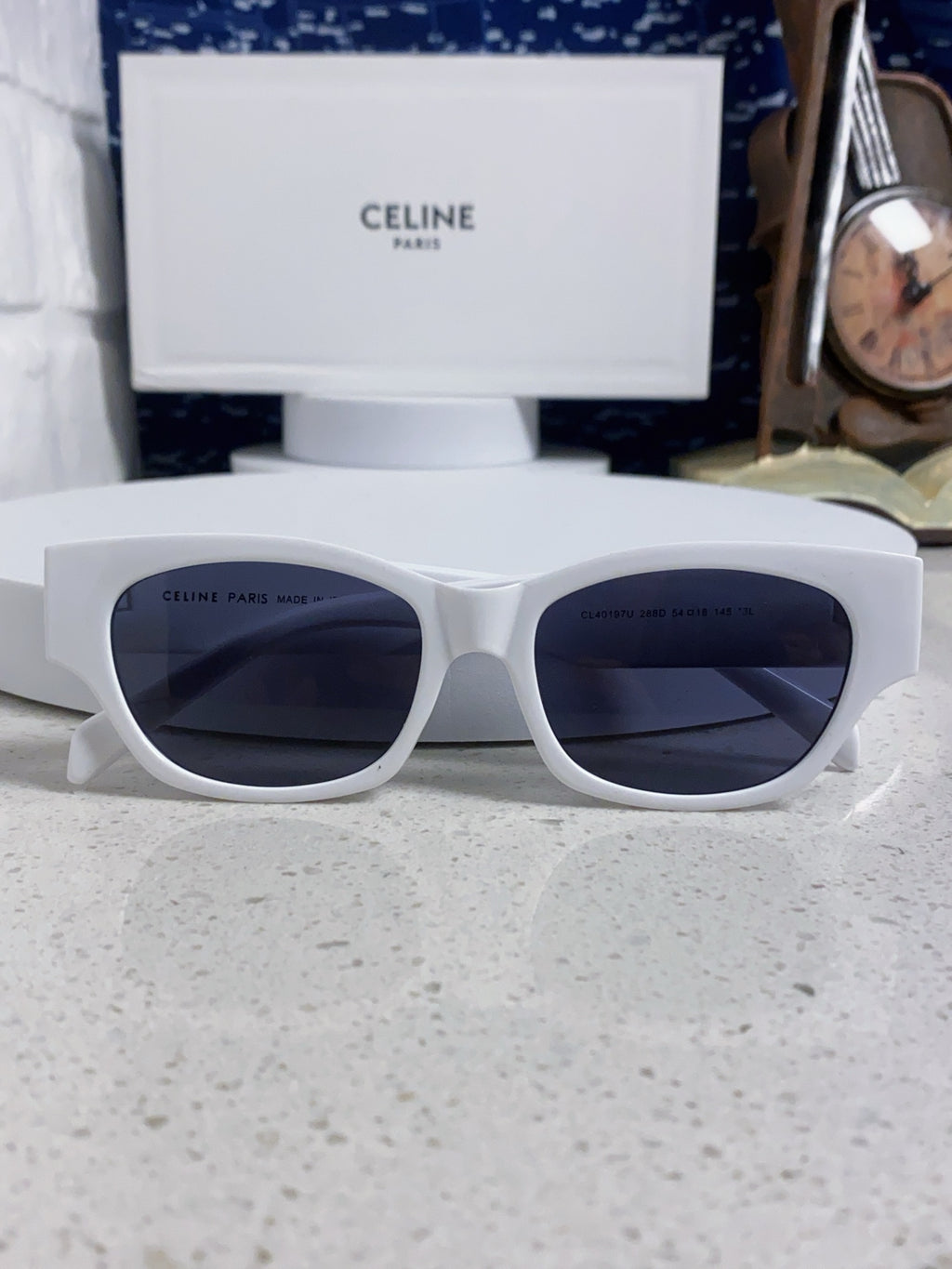 Celine Fashion Blue Lens Sunglasses for Men & Women - 358285 - detail image 9