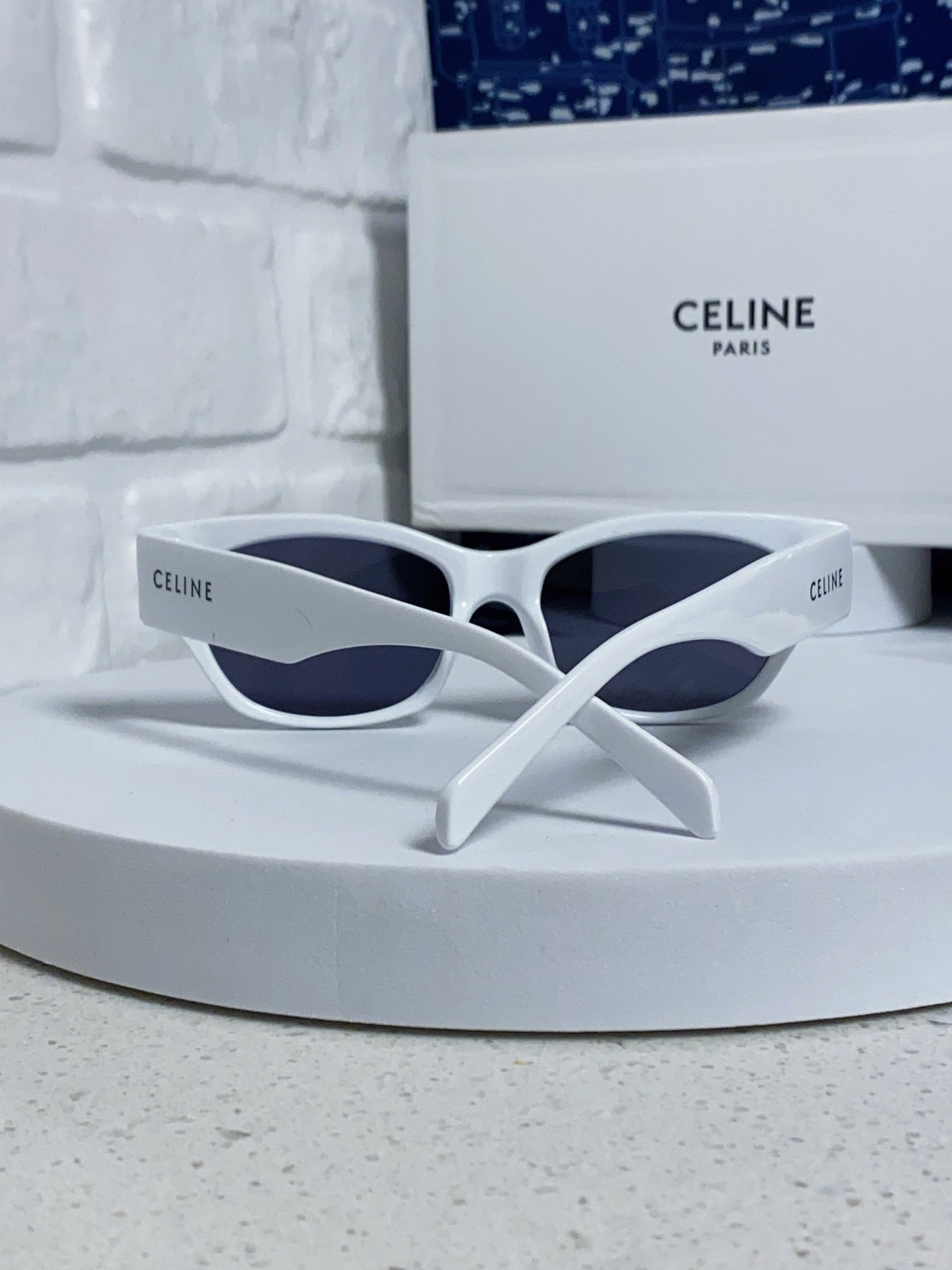 Celine Fashion Blue Lens Sunglasses for Men & Women - 486971 - detail image 3