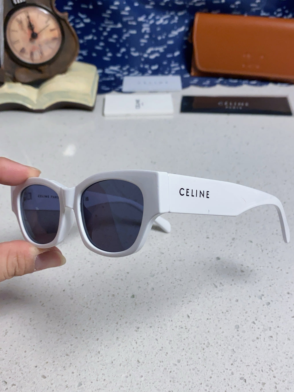 Celine Fashion Blue Lens Sunglasses for Men & Women - 431989 - detail image 6