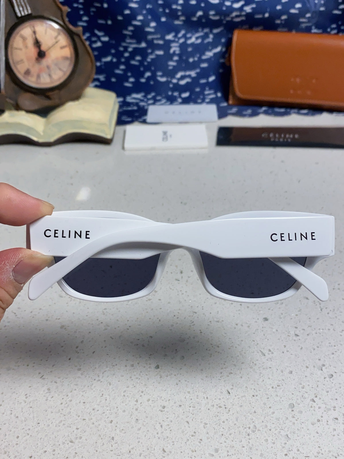 Celine Fashion Blue Lens Sunglasses for Men & Women - 431989 - detail image 5