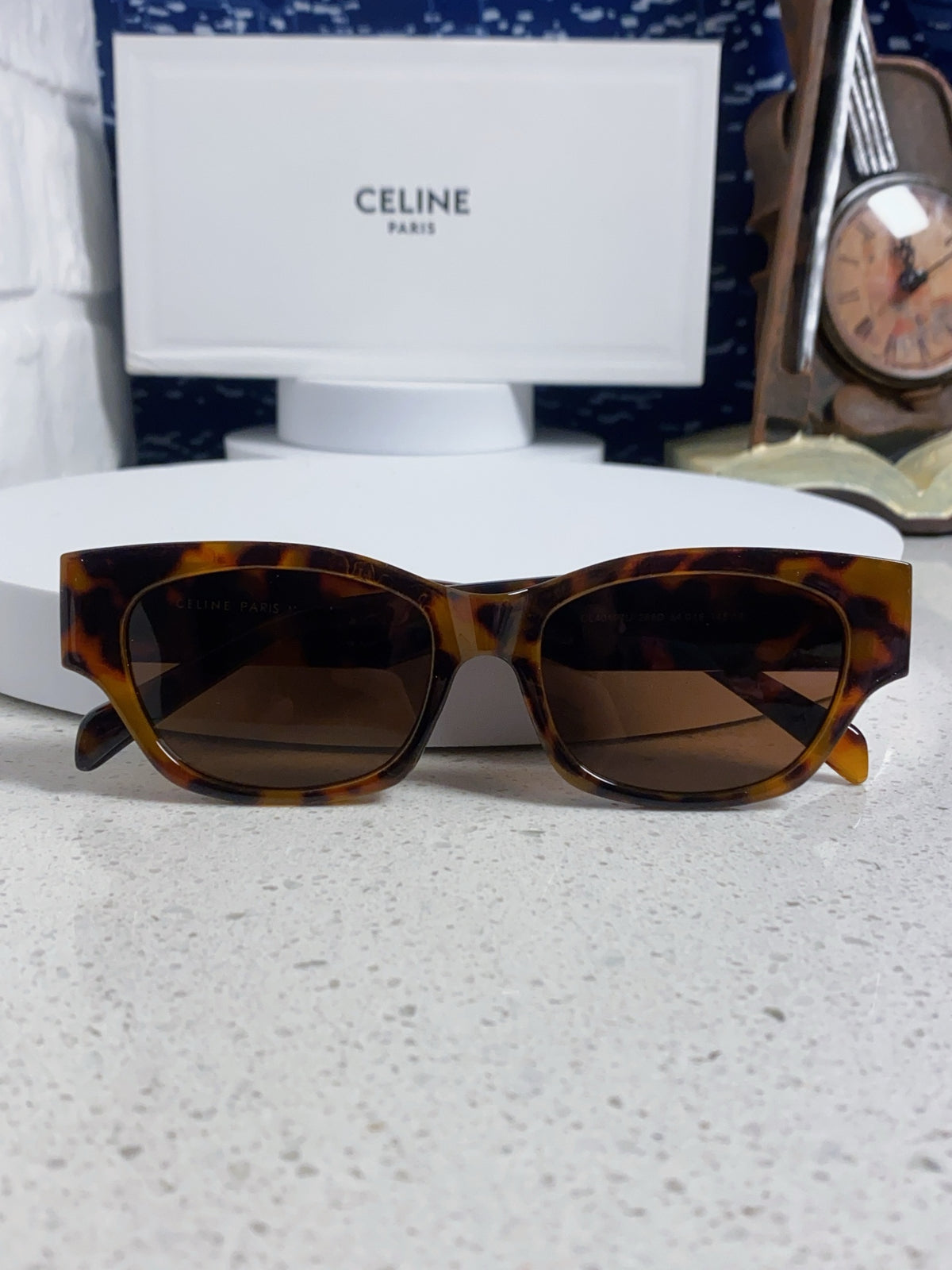 Celine Fashion Black Lens Sunglasses for Men & Women - 431991 - detail image 9