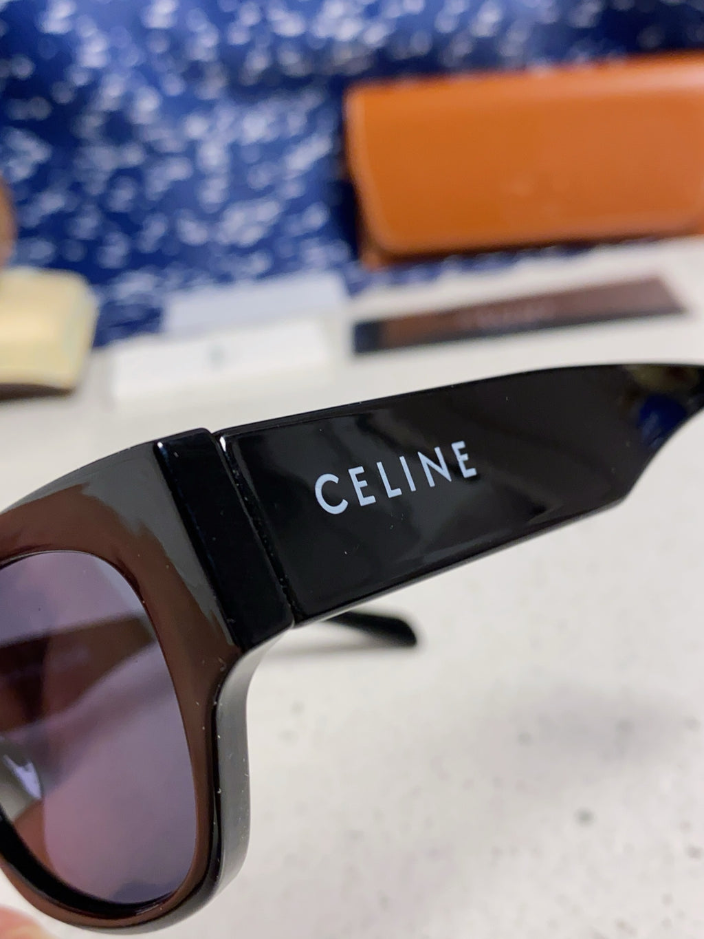 Celine Fashion Black Lens Sunglasses for Men & Women - 358288 - detail image 7