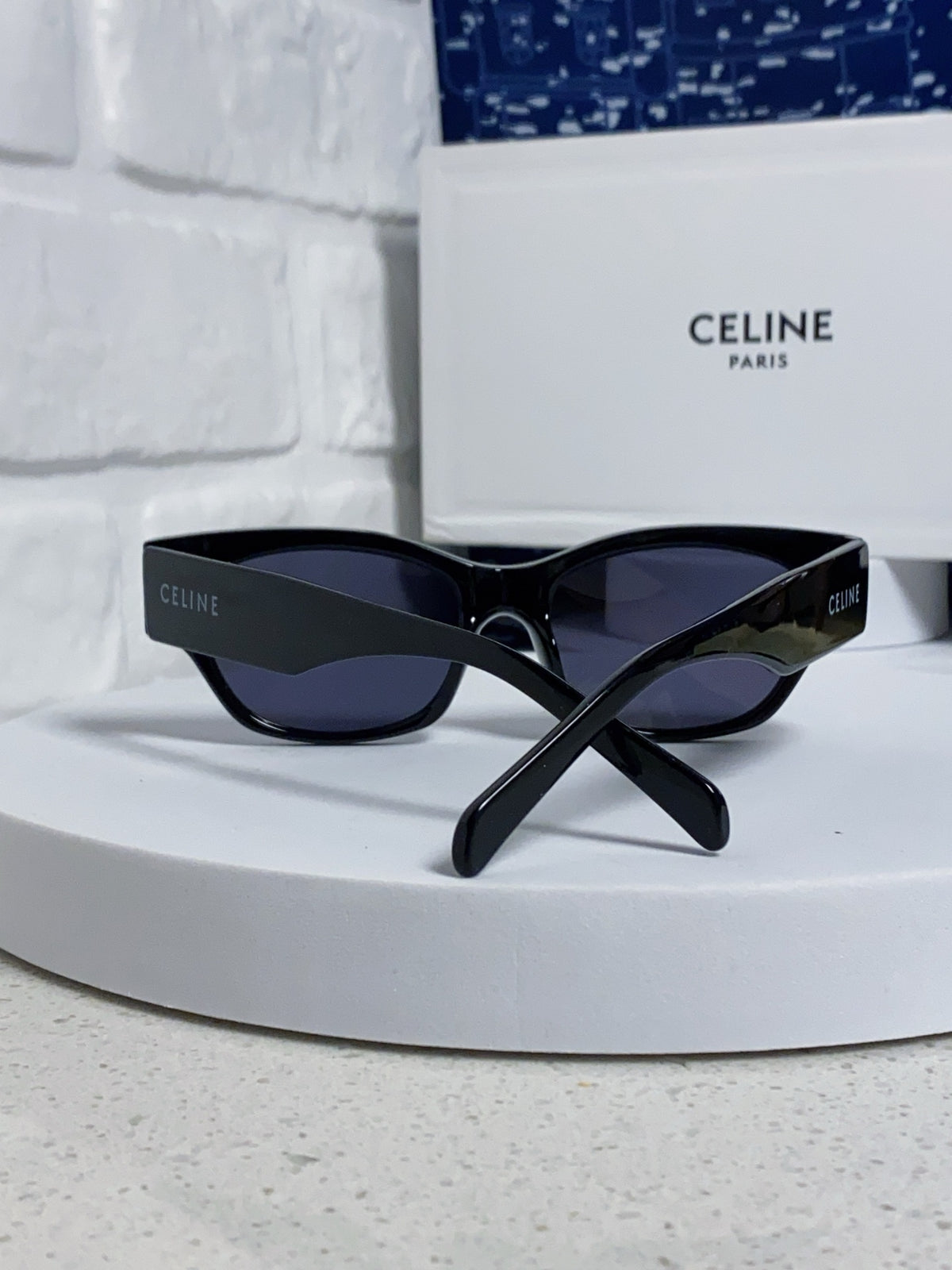 Celine Fashion Black Lens Sunglasses for Men & Women - 358288 - detail image 3