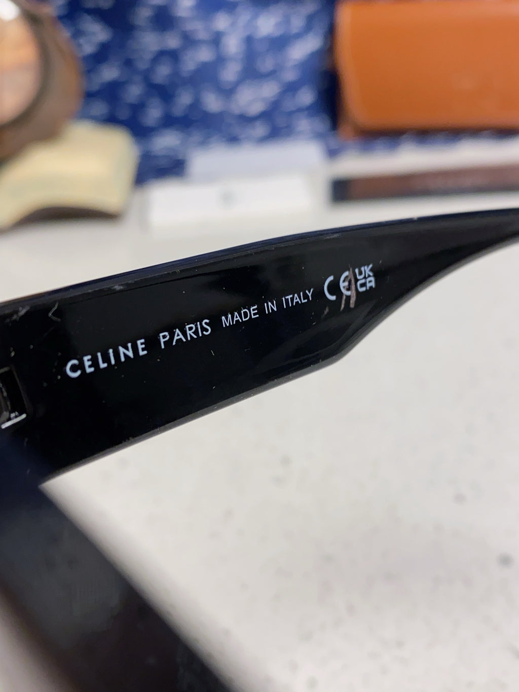 Celine Fashion Black Lens Sunglasses for Men & Women - 431992 - detail image 8
