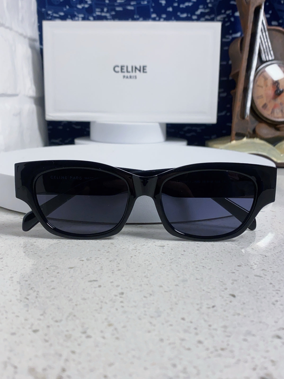 Celine Fashion Black Lens Sunglasses for Men & Women - 486974 - detail image 9
