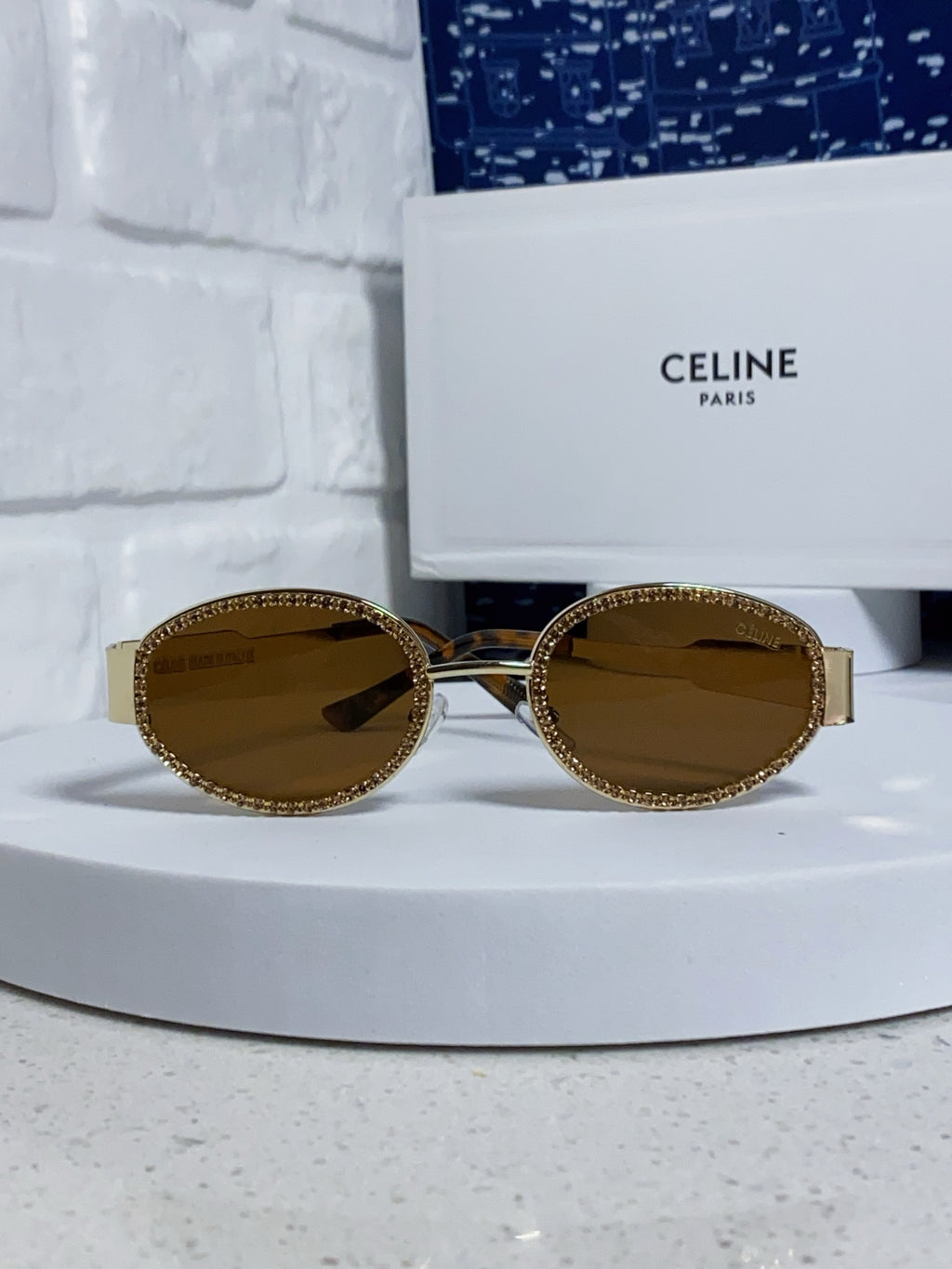 Celine Round Brown Lens Sunglasses for Men & Women - detail image 2