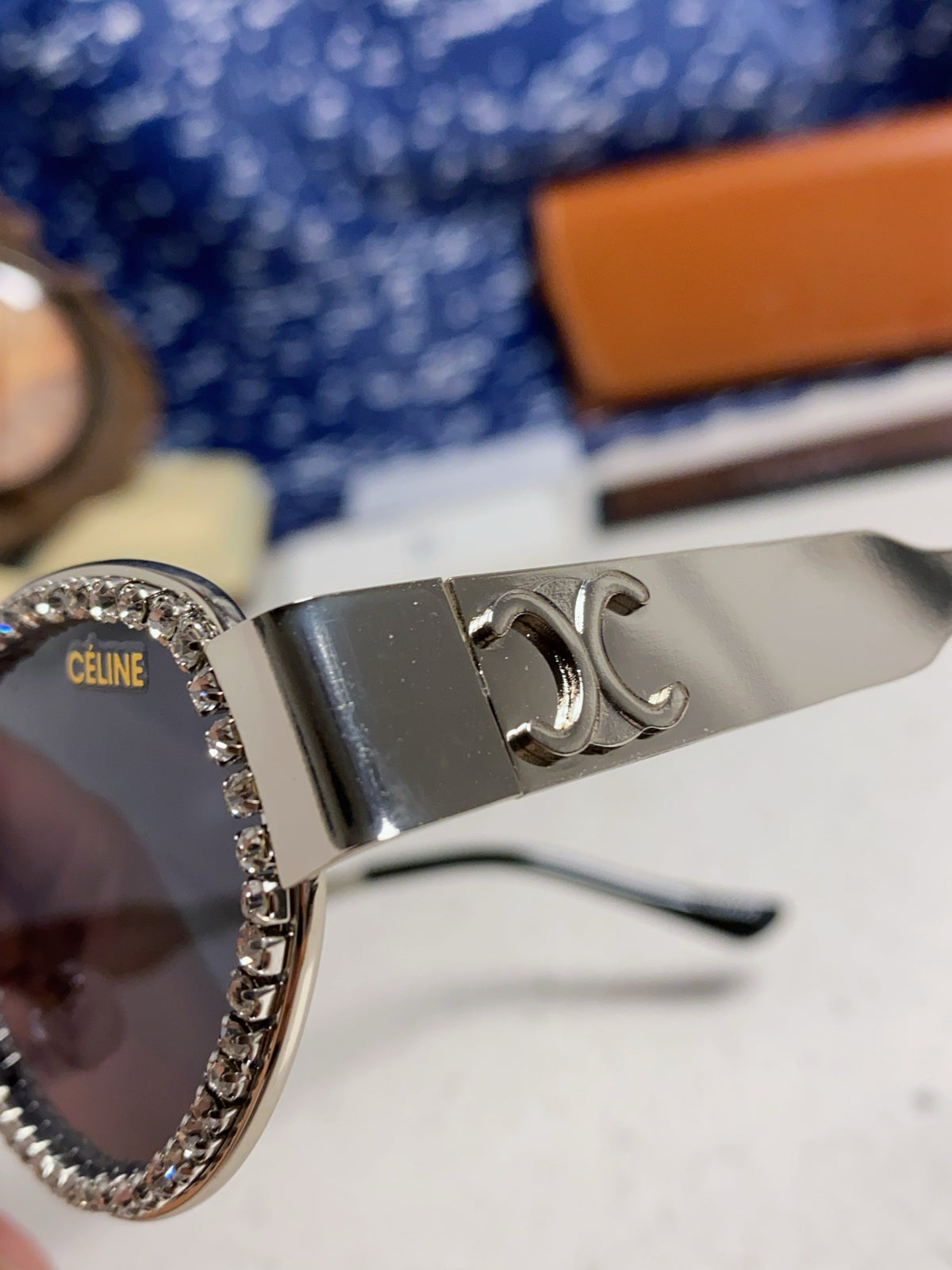 Celine Round Silver Lens Sunglasses for Men & Women - 358291 - detail image 7