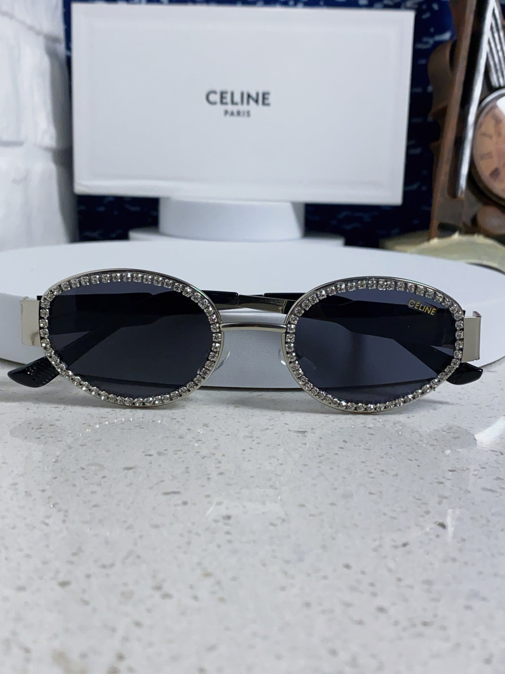 Celine Round Silver Lens Sunglasses for Men & Women - 358291 - detail image 9