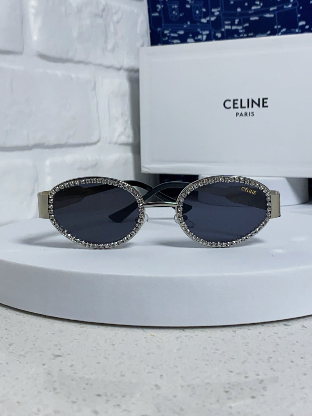 Celine Round Silver Lens Sunglasses for Men & Women - 431995 - detail image 2