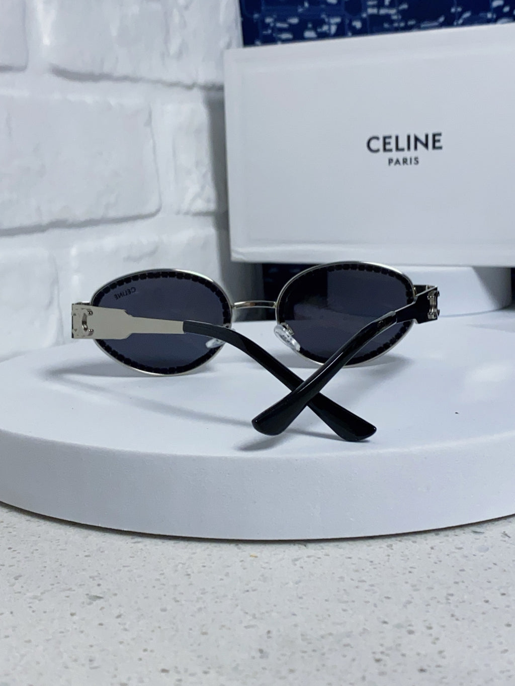 Celine Round Silver Lens Sunglasses for Men & Women - 431995 - detail image 3