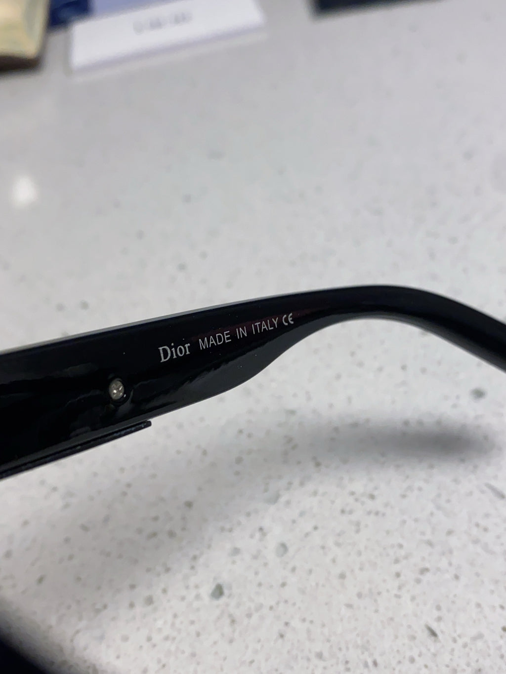 Dior Acetate Square Black Lens Sunglasses for Men & Women - 358194 - detail image 9