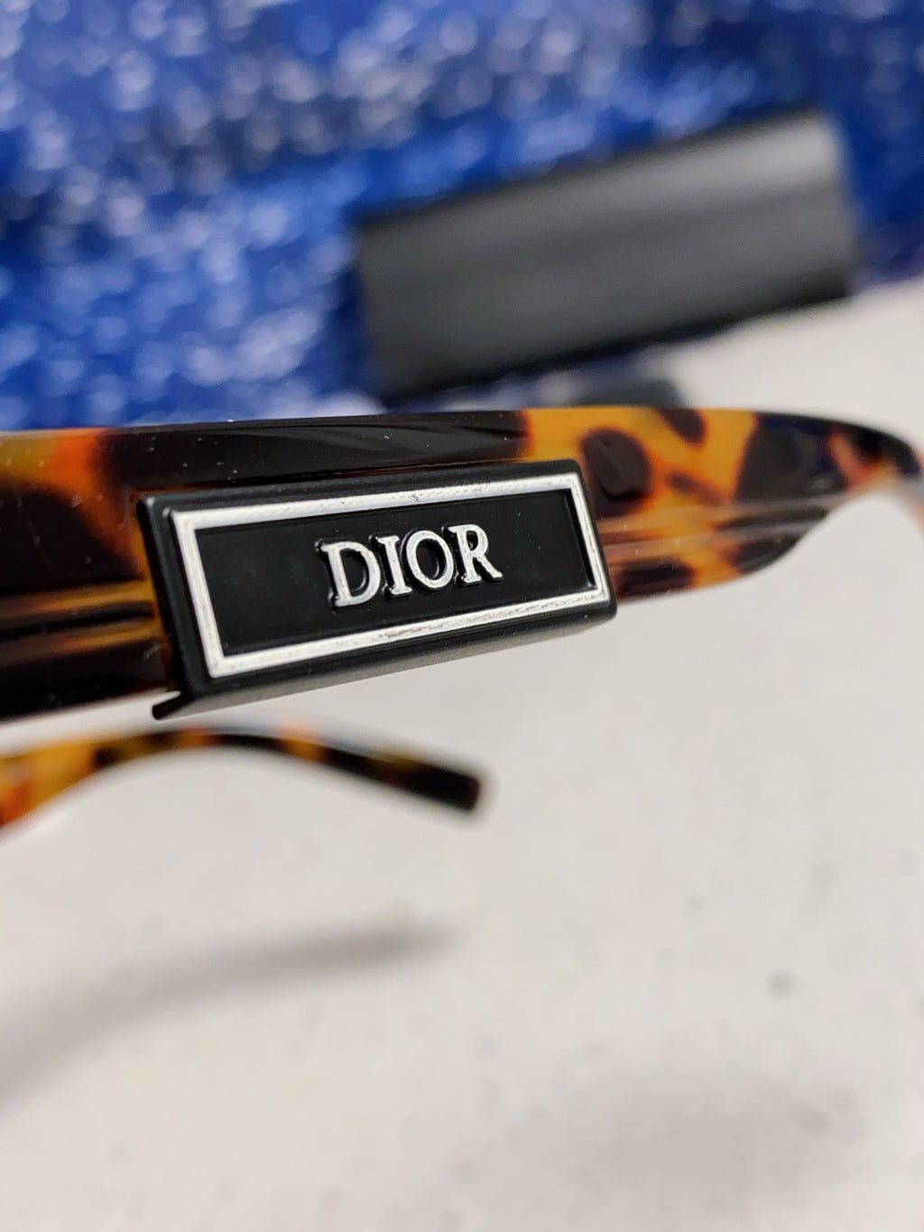 Dior Acetate Square Brown Lens Sunglasses for Men & Women - 358197 - detail image 7