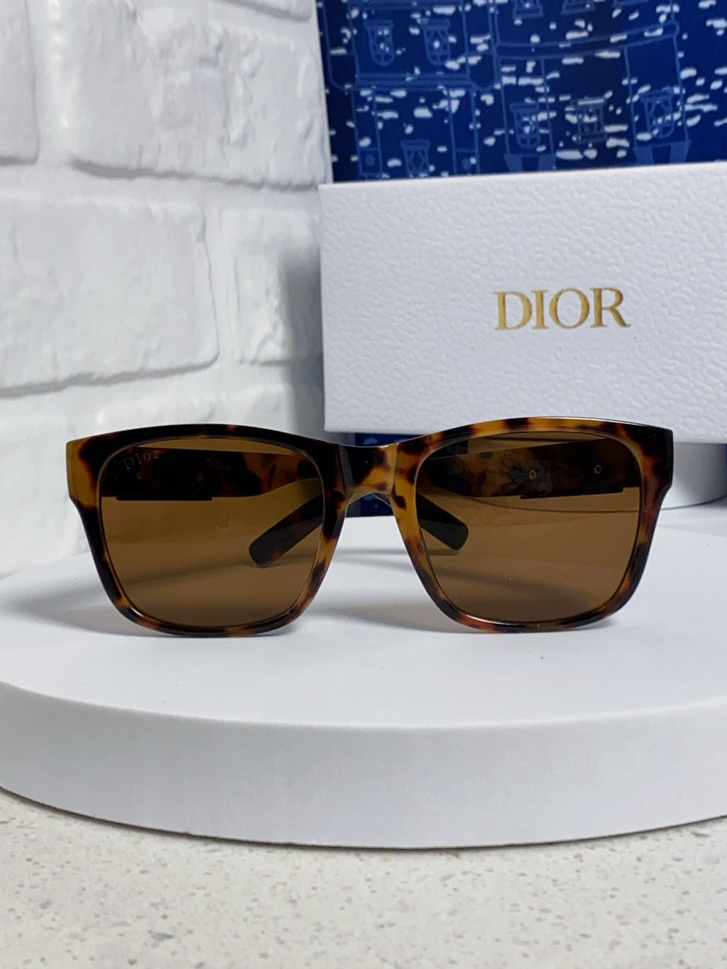 Dior Acetate Square Brown Lens Sunglasses for Men & Women - 358197 - detail image 2