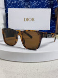 Dior Acetate Square Brown Lens Sunglasses for Men & Women - 358197