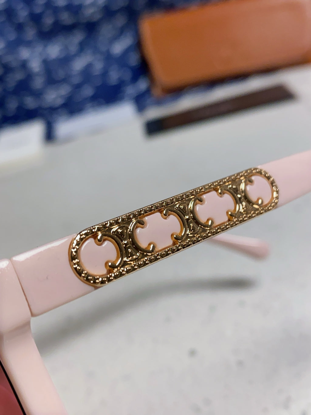 Celine Square Red Lens Sunglasses for Men & Women - 372019 - detail image 7