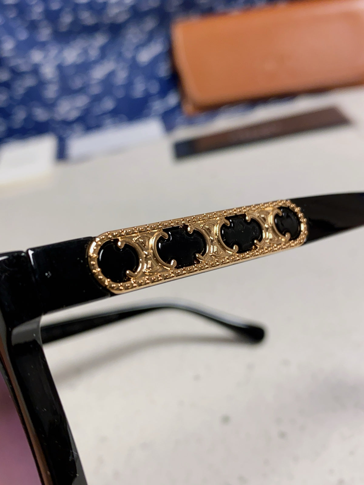 Celine Square Purple Lens Sunglasses for Men & Women - 934646 - detail image 7