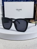 Celine Square Black Lens Sunglasses for Men & Women - 934647