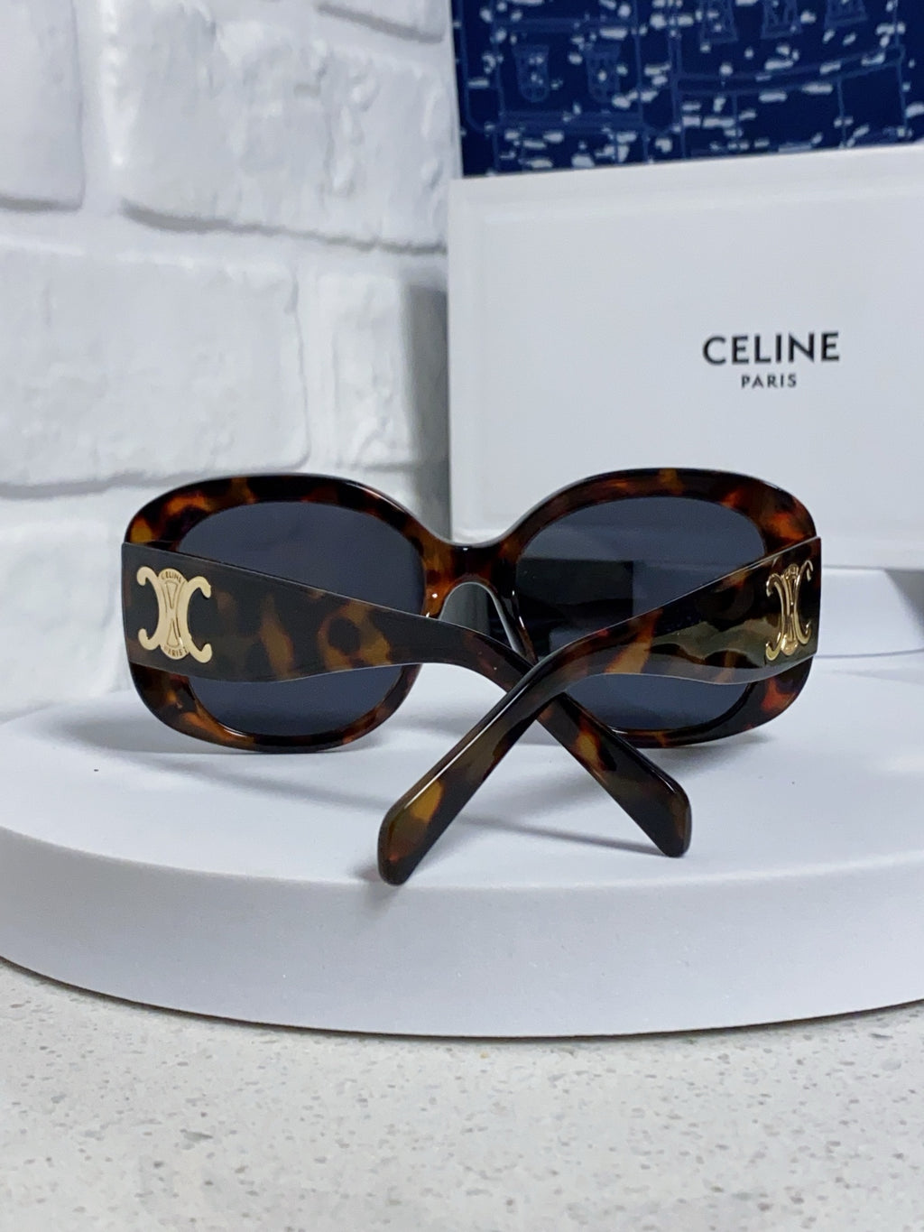 Celine Oversized Black Lens Sunglasses for Men & Women - 934650 - detail image 3